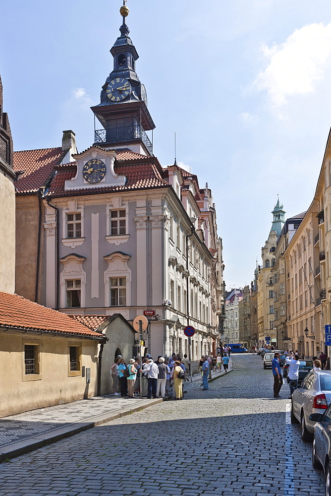 Vysoka Synagogue, old town of Prague, Czech Republic, Europe