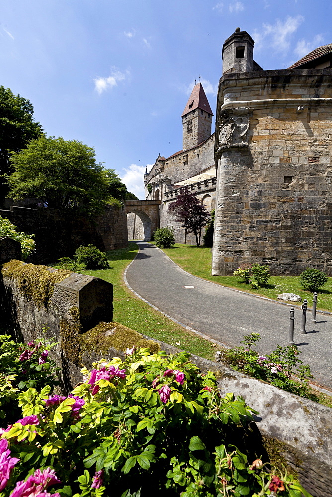 Veste Coburg castle, Coburg, Upper Franconia, Franconia, Bavaria, Germany, Europe
