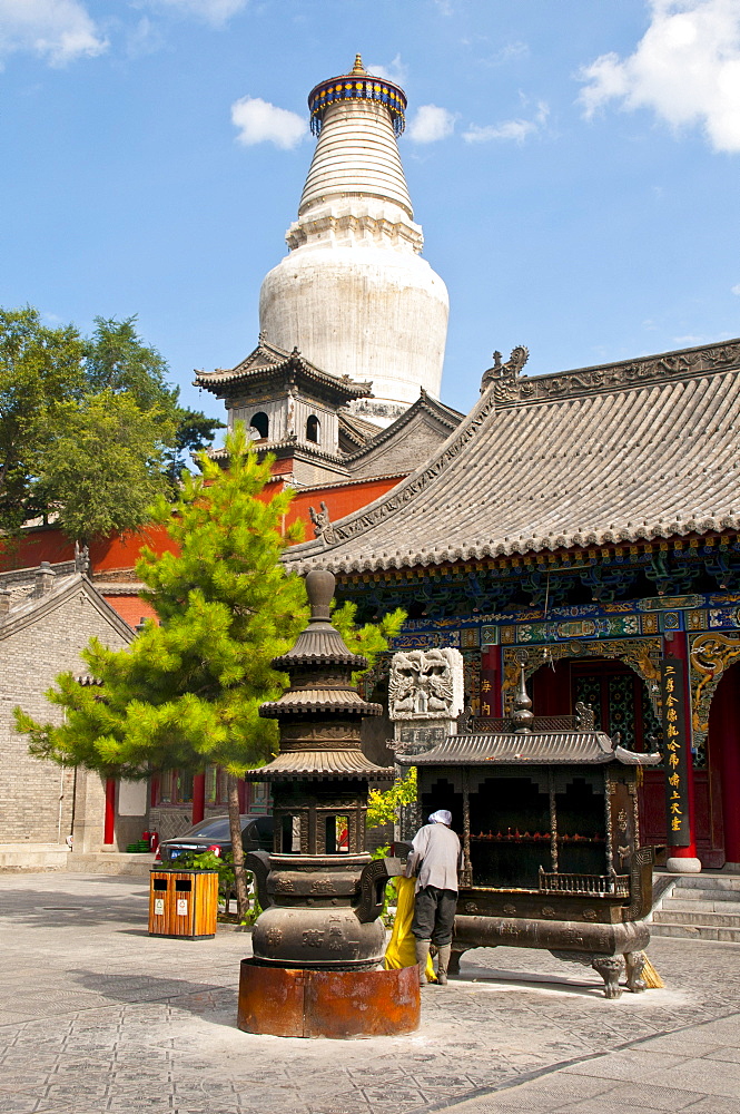 Wutai Shan monastic site, Mount Wutai, Unesco World Heritage Site, Shanxi, China, Asia