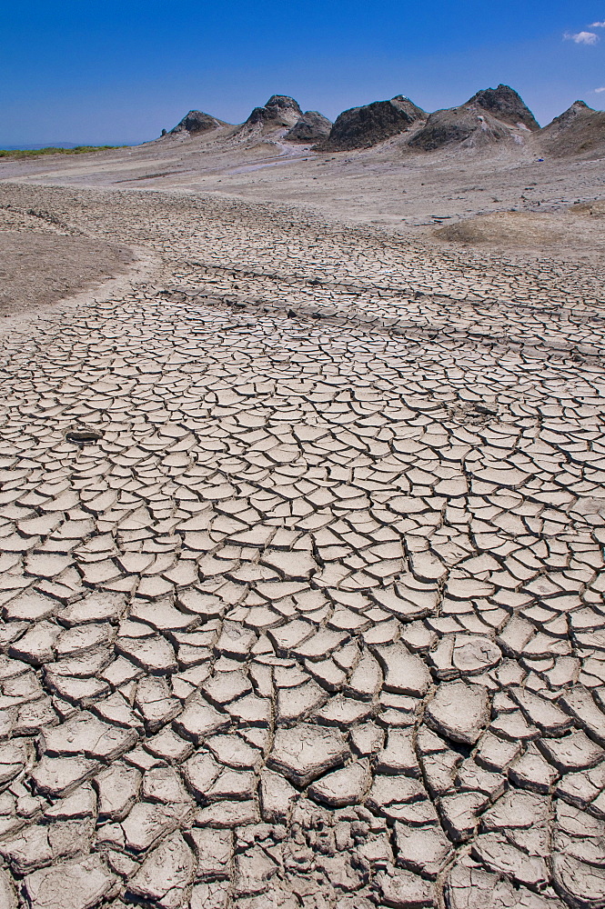 Mud volcanoes in Azerbaijan, Middle East