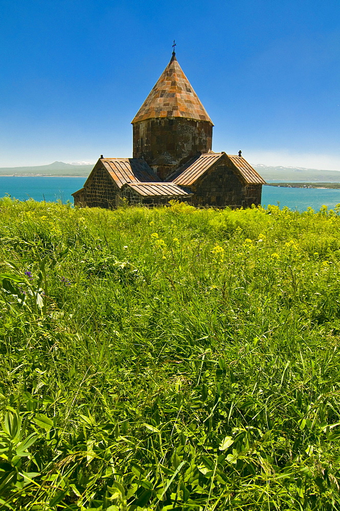 Sevanavank monastery, on Lake Sevan, Armenia, Caucasus Region, Eurasia