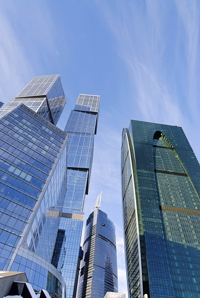 Skyscrapers of the Federation Complex, Moscow, Russia