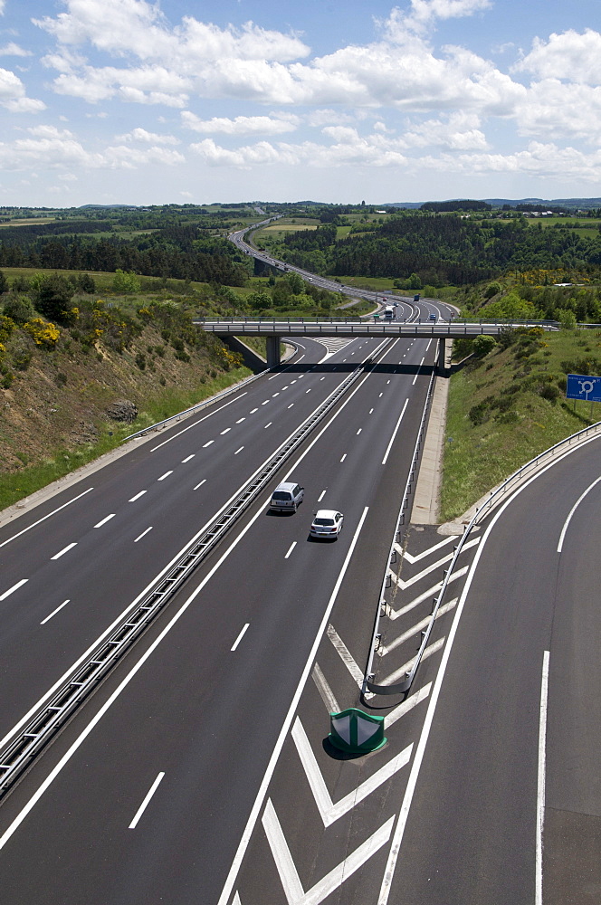 Highway, France, Europe