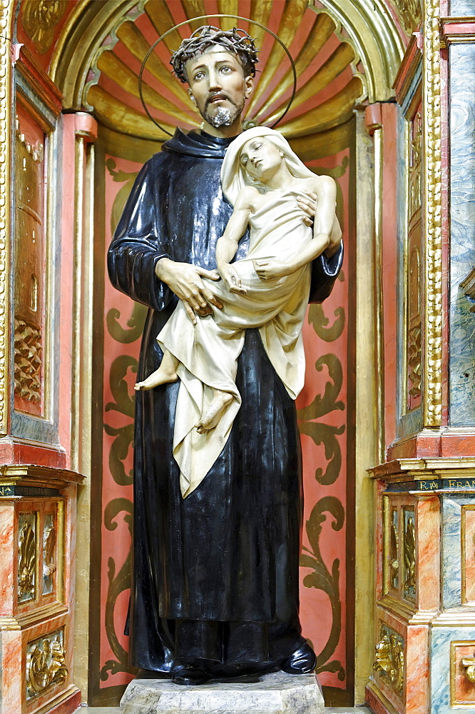 St. John of God, Church of San Millan y San Cayetano, Madrid, Spain, Europe