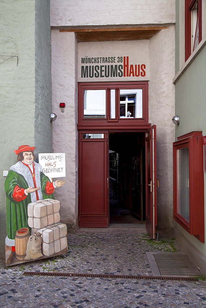 Museumshaus cultural museum, Stralsund, Mecklenburg-Western Pomerania, Germany, Europe