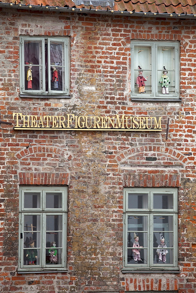 TheaterFigurenMuseum, Luebeck Museum of Theatre Puppets, Hanseatic City of Luebeck, Schleswig-Holstein, Germany, Europe