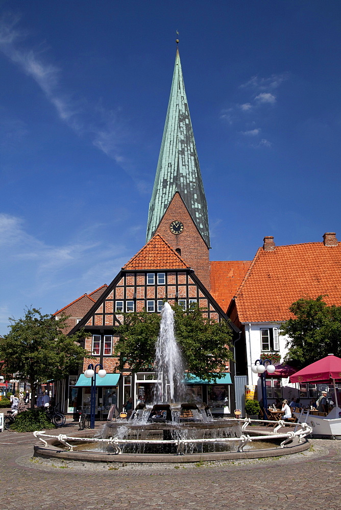 St. Michaeliskirche, St Michael's Church, Eutin, Naturpark Holsteinische Schweiz, nature park, Schleswig-Holstein, Germany, Europe