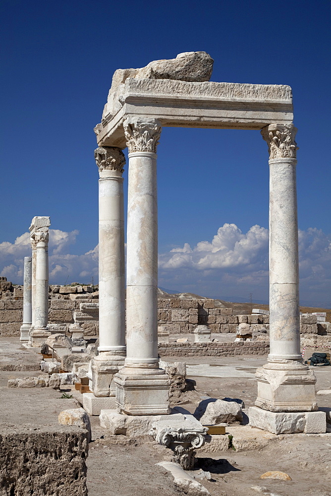 Museum and archaeological site of Laodicea, Denizli, Lycia, Turkey, Asia