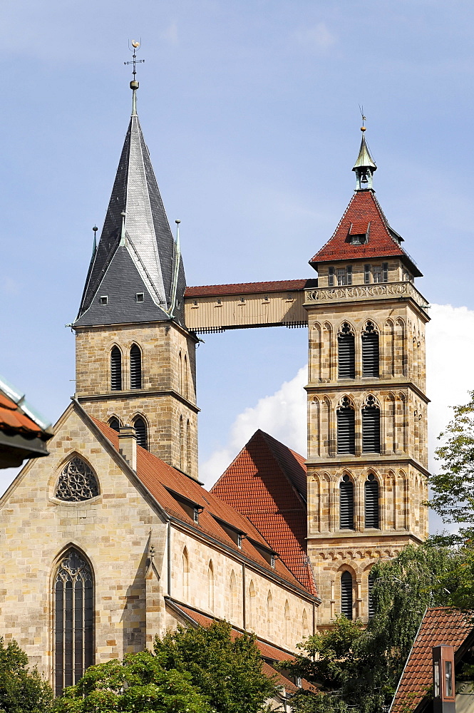 City church of St. Dionysius, Esslingen am Neckar, Baden-Wuerttemberg, Germany, Europe