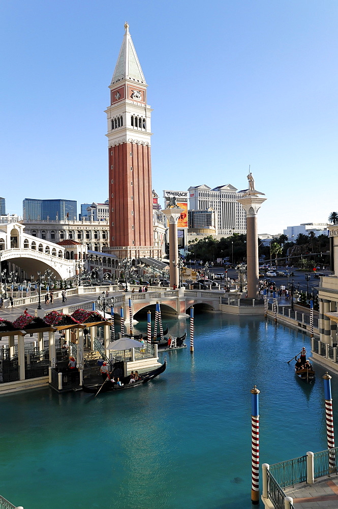 The Venetian Resort Hotel Casino on Las Vegas Boulevard, Las Vegas, Nevada, USA, North America