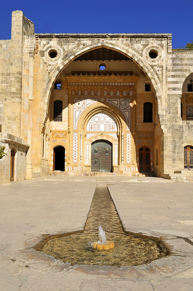 Historic Beit ed-Dine, Beiteddine Palace of Emir Bashir, Chouf, Lebanon, Middle East, West Asia