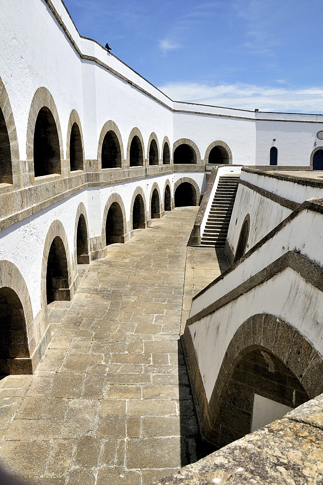 Historic fortress Fortaleza de Santa Cruz, Bahia de Guanabara Bay, Rio de Janeiro, Brazil, South America