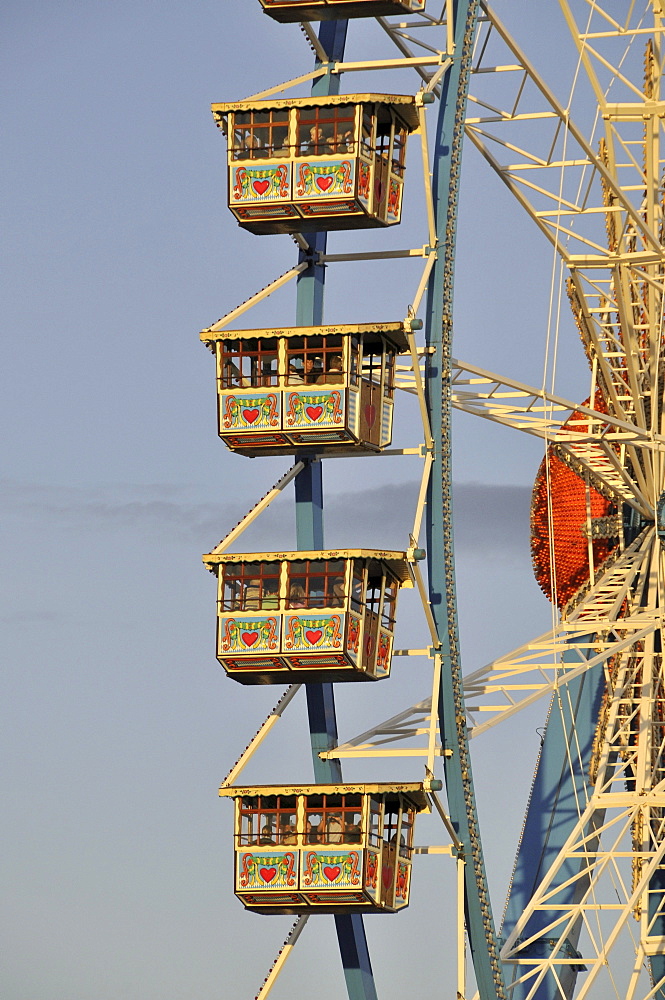 Ferris wheel, Oktoberfest fair, Munich, Bavaria, Germany, Europe