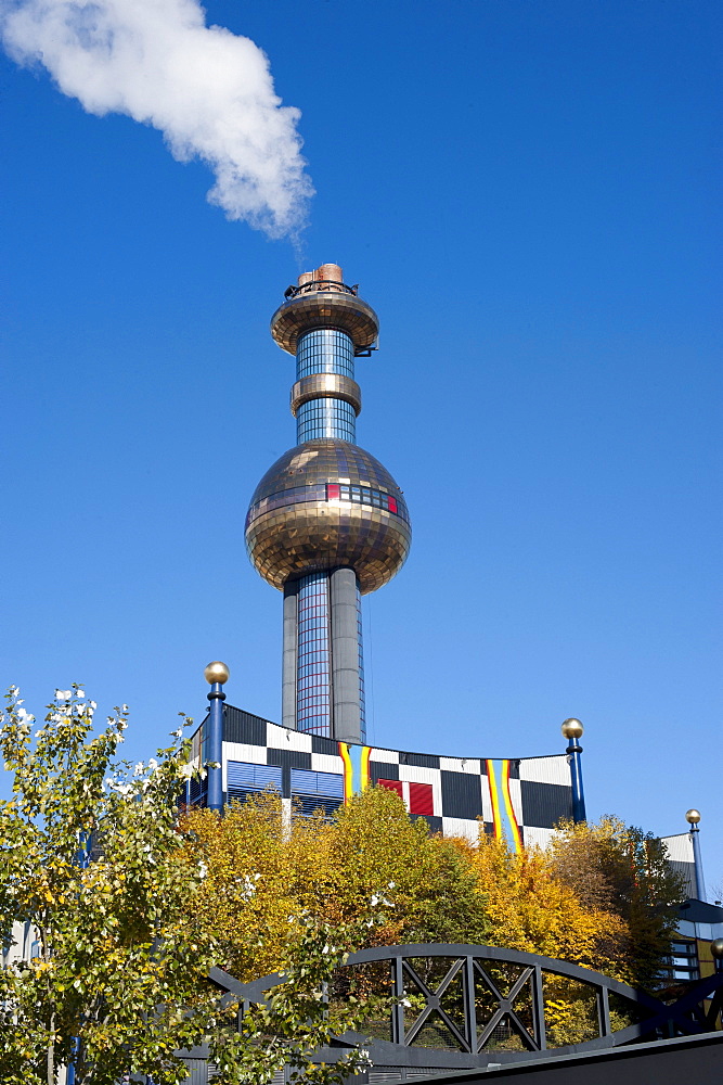 District Heating Plant Spittelau, Friedensreich Hundertwasser, Vienna, Austria, Europe, PublicGround