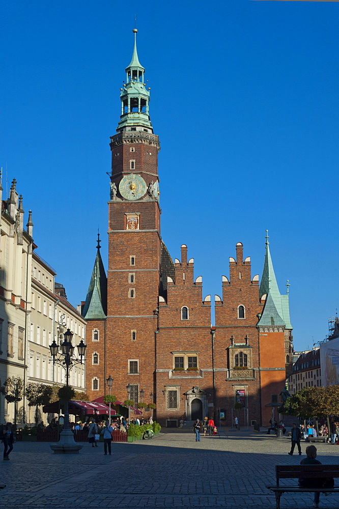 Town Hall, Wroclaw, Lower Silesia, Poland, Europe