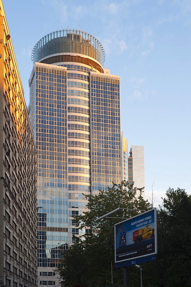 Tower building, Warsaw, Masovia province, Poland, Europe