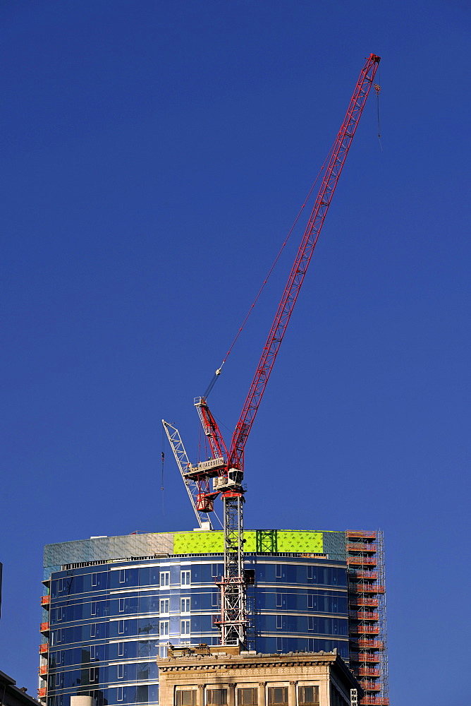 Construction boom in Salt Lake City, Utah, United States of America, America