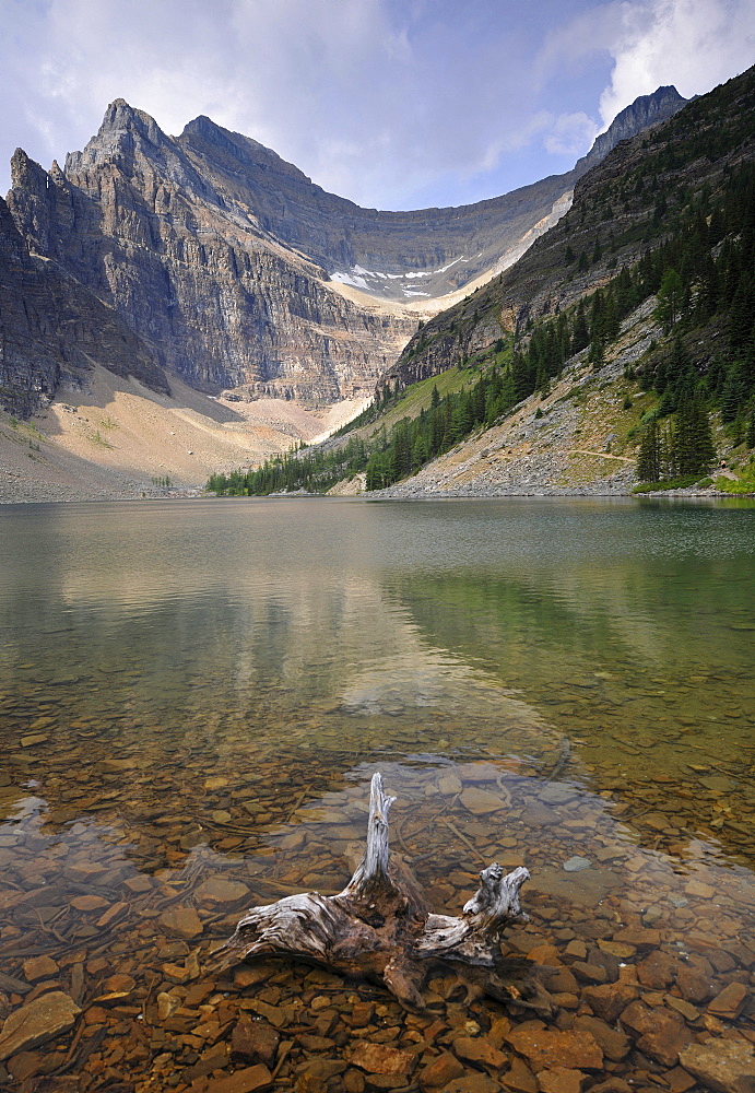 Lake Agnes by Mount Niblock, Lake Louise, Banff National Park, Canadian Rocky Mountains, Alberta, Canada