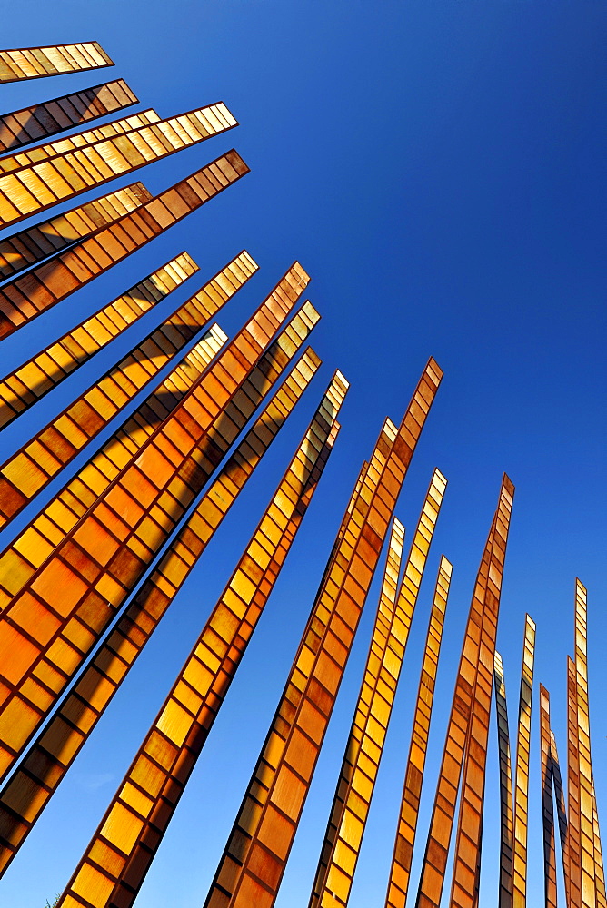 Artworks at the Experience Music Project, Museum of Popular Music, Seattle Center, Seattle, Washington, United States of America, USA