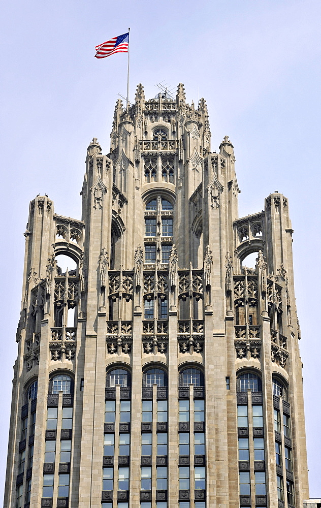 Tribune Tower, Chicago, Illinois, United States of America, USA