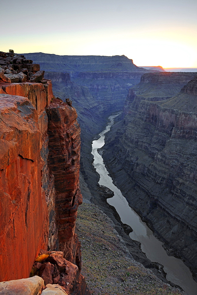 Morning Mood, Grand Canyon North Rim, Toroweap Point, Arizona, USA, America