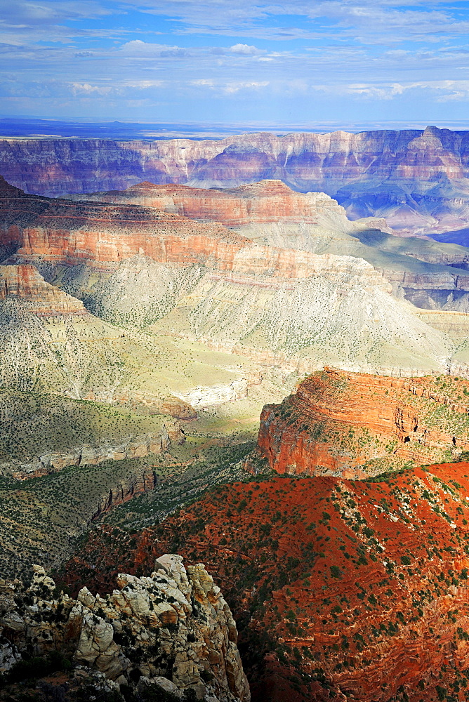 Sunset at Grand Canyon North Rim, Cape Royal, Arizona, USA