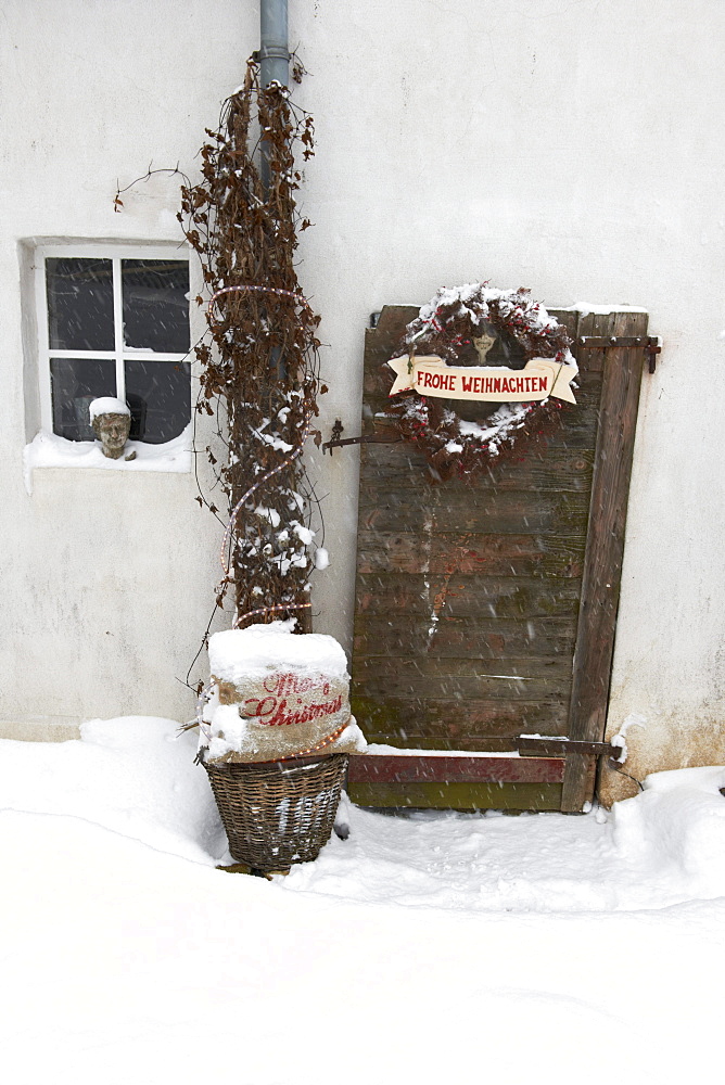 Merry Christmas in the snow