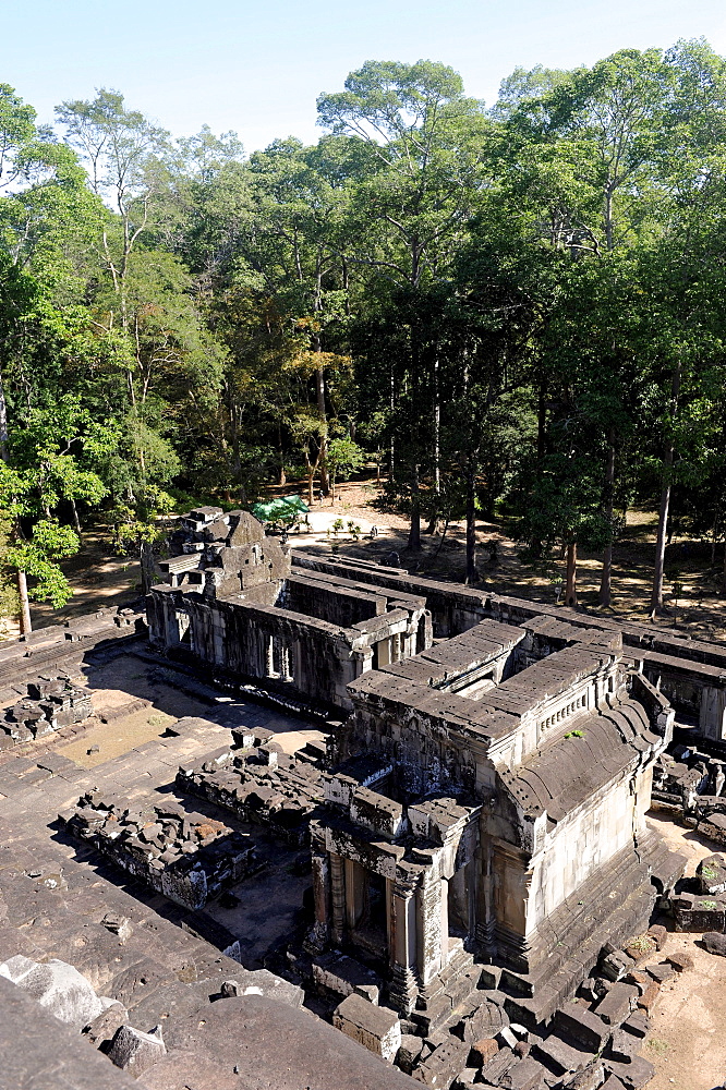 Library of the Ta Keo temple, Angkor, UNESCO World Heritage Site, Siem Reap, Cambodia, Southeast Asia, Asia