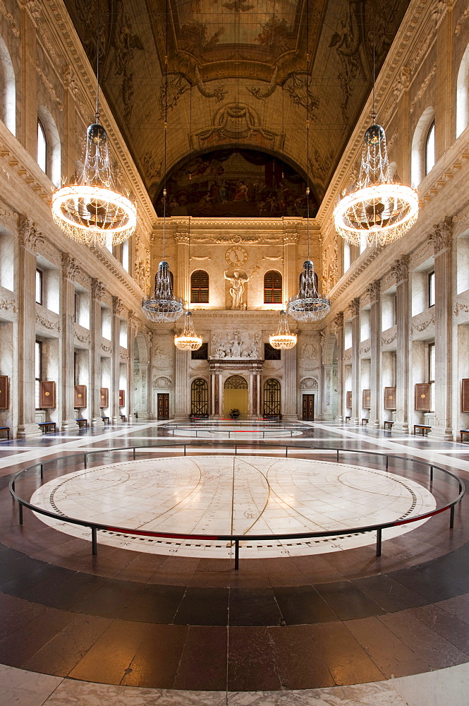 Koninklijk Paleis, citizens hall, Amsterdam, Holland, Netherlands, Europe