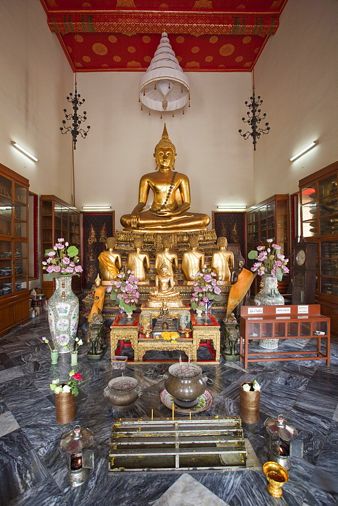 Buddha statues, Wat Po Temple, Bangkok, Thailand, Asia