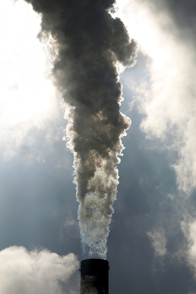 Scholven Power Station, a coal-fired power station in Gelsenkirchen-Scholven owned by E.ON, an energy service provider, Gelsenkirchen, North Rhine-Westphalia, Germany, Europe