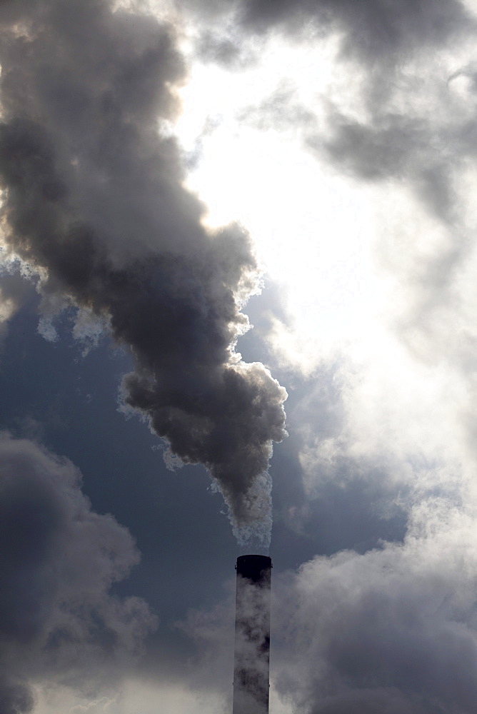 Scholven Power Station, a coal-fired power station in Gelsenkirchen-Scholven owned by E.ON, an energy service provider, Gelsenkirchen, North Rhine-Westphalia, Germany, Europe