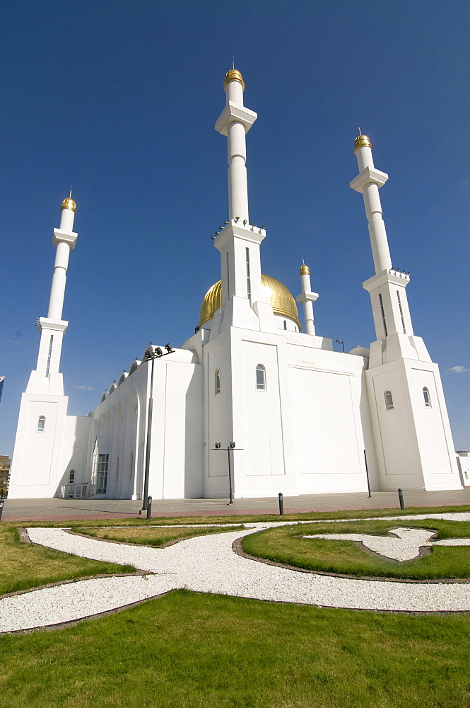 Islamic Center and Nur-Astana Mosque, Astana, Kazakhstan, Central Asia