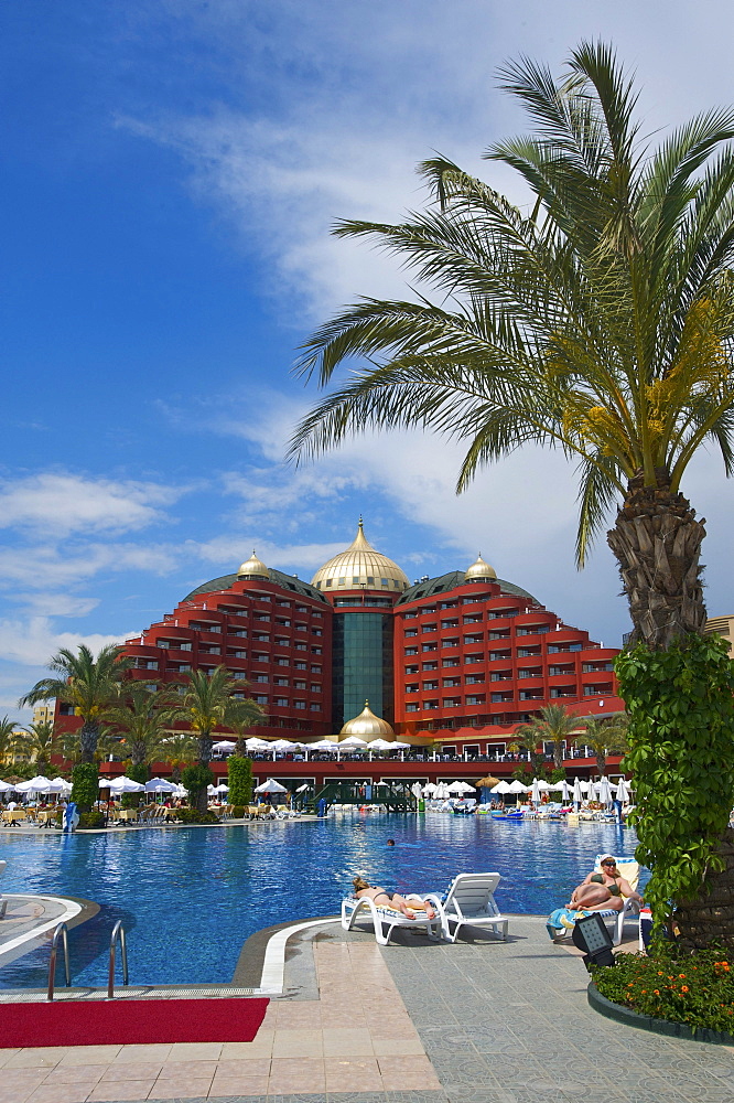 Delphin Palace Hotel on the beach of Antalya, Turkish Riviera, Turkey