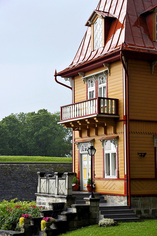 Ekasparre Residence Hotel, spa hotel next to Bishop's Castle, Eagle Castle, Kuressaare, Saaremaa Island, Estonia, Baltic States, Northern Europe