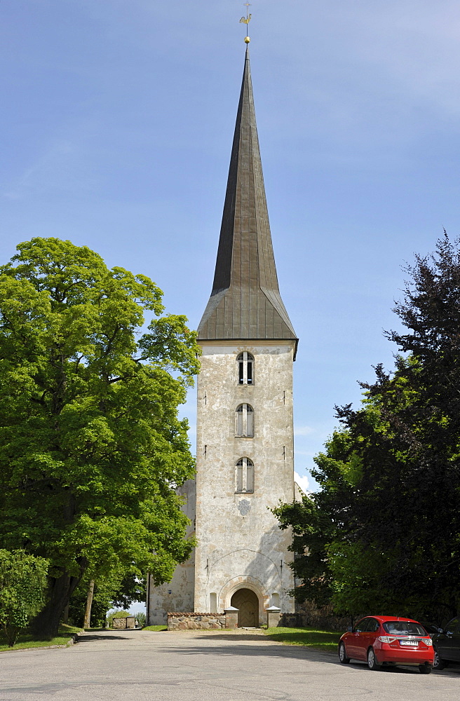 Church, Jaunpils, Lativa, Baltic States, Nothern, Europe