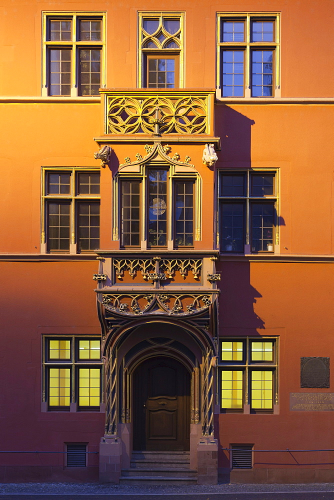 Haus zum Walfisch building, Freiburg im Breisgau, Baden-Wuerttemberg, Germany, Europe