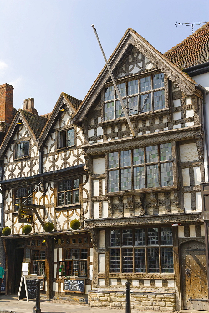 The Garrick Inn, High Street, Stratford-upon-Avon, Warwickshire, England, United Kingdom, Europe