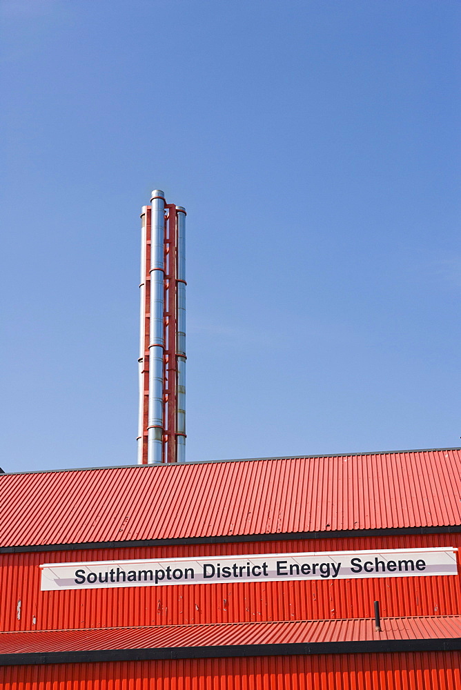 Southampton District Energy Scheme, Southampton Geothermal, Pirelli Street, Southampton, Hampshire, England, United Kingdom, Europe