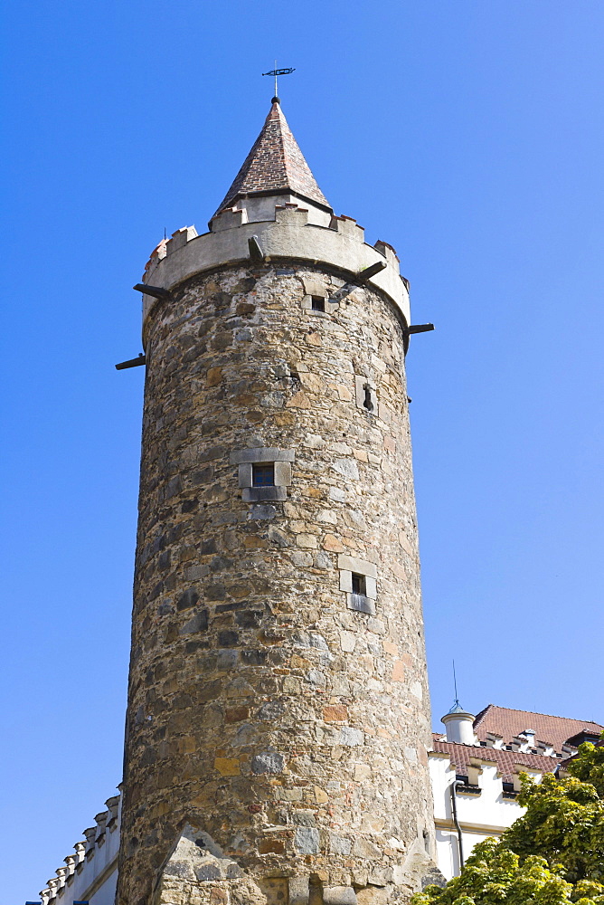 Wendish Tower, Serbska weza, Bautzen, Budysin, Budysyn, Budziszyn, Dresden region, Eastern Saxony, Upper Lusatia, Germany, Europe