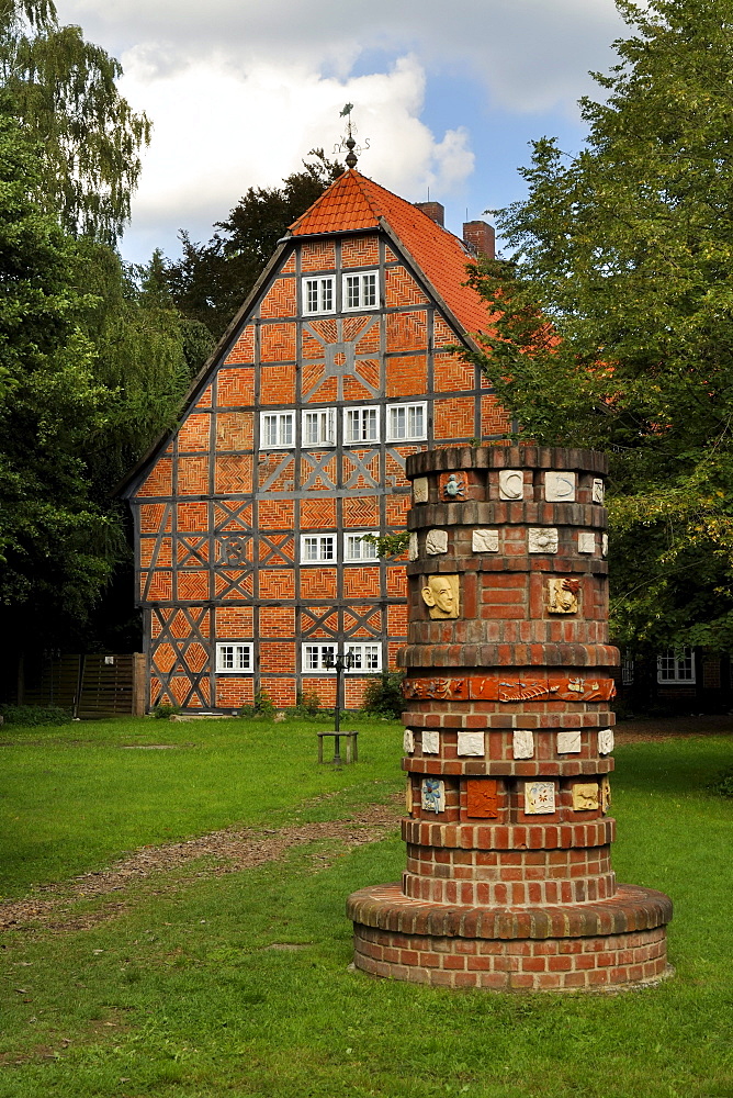 Former Gut Sunder manor house, district of Celle, Lower Saxony, Germany, Europe