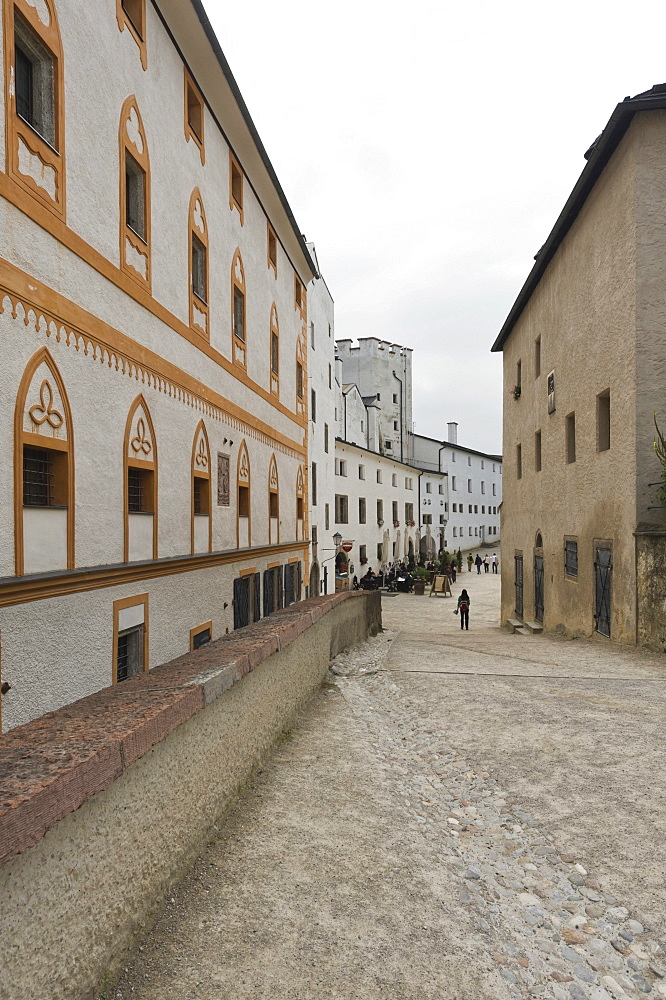 Within the premises of Hohensalzburg Castle, Salzburg, Austria, Europe