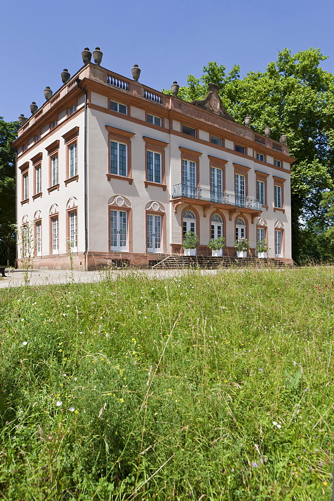 Schoenbusch Park and Castle, Aschaffenburg, Bavarian Lower Main, Lower Franconia, Franconia, Bavaria, Germany, Europe