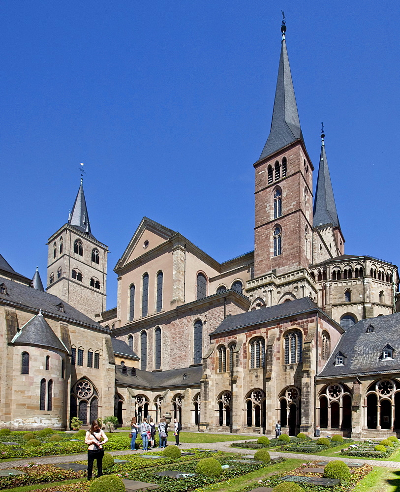 Cathedral of Trier and Liebfrauenkirche church, Trier, Rhineland-Palatinate, Germany, Europe