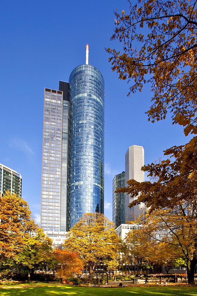 HeLaBa Hessische Landesbank, autumn, Frankfurt am Main, Hesse, Germany, Europe