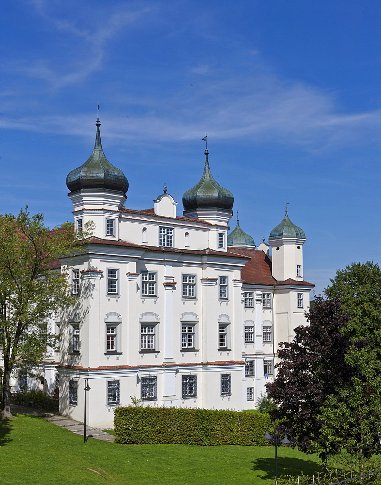 Rot an der Rot Abbey, monastery and Church of St. Verena, Rot an der Rot, Biberach district, Baden-Wuerttemberg, Germany, Europe