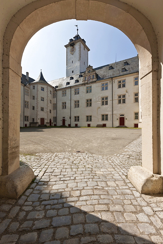 Schloss Mergentheim palace with the Deutschordensmuseum museum of the German Order, Bad Mergentheim, Baden-Wuerttemberg, Germany, Europe