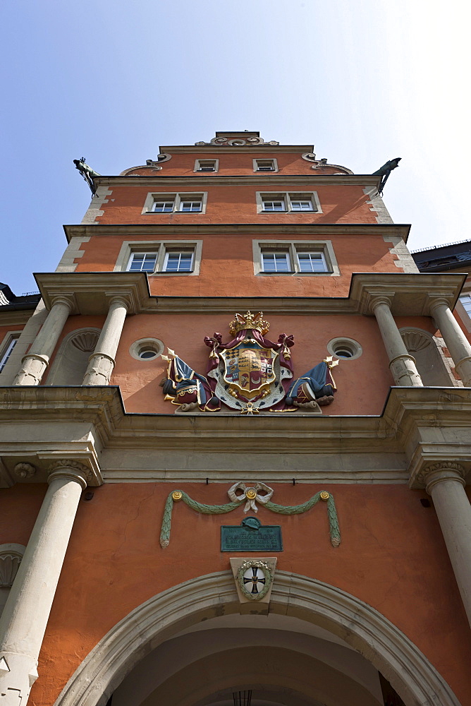 Schloss Mergentheim palace with the Deutschordensmuseum museum of the German Order, Bad Mergentheim, Baden-Wuerttemberg, Germany, Europe