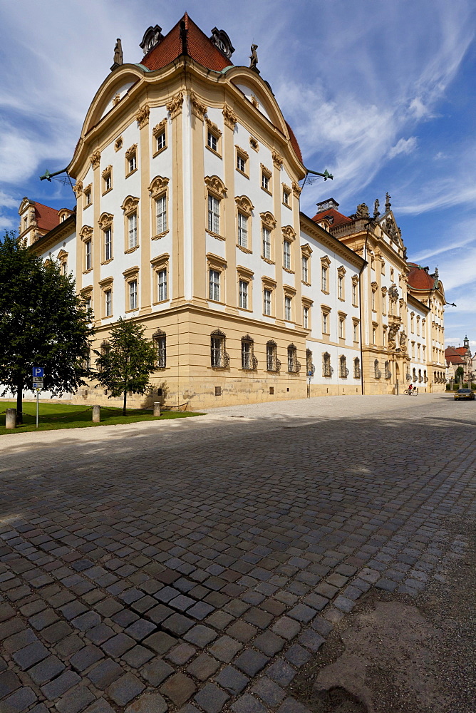 Residenz Ellingen residence, Weissenburg-Gunzenhausen district, Middle Franconia, Franconia, Bavaria, Germany, Europe