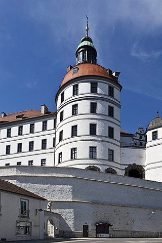 Schloss Neuburg castle, Neuburg an der Donau, Bavaria, Germany, Europe